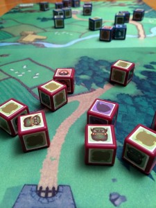 Cube Quest Game Board