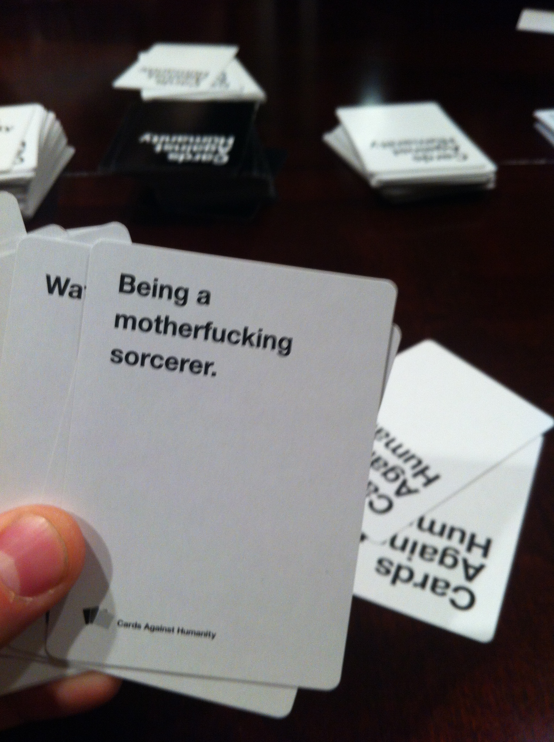 Cards Against Humanity - Being a motherfucking sorcerer